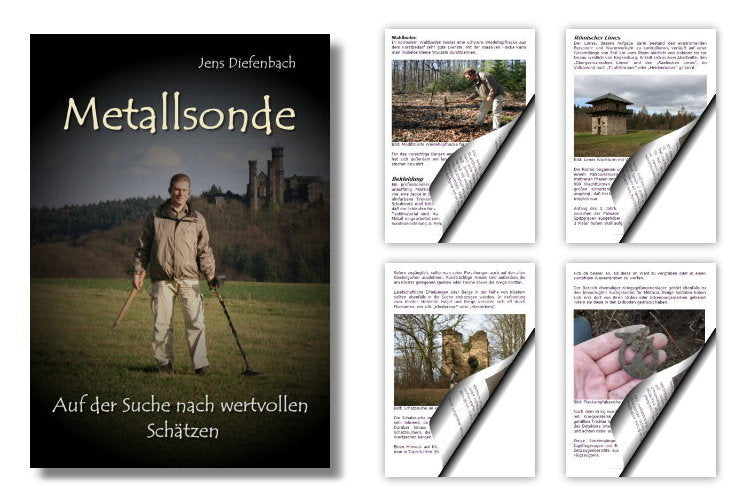 Nokta Simplex ULTRA Metalldetektor & XP MI-4 Pinpointer & Schatzsucherhandbuch