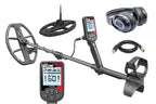 Metalldetektor Nokta Triple Score Metalldetektor Pro mit Bluetooth Kopfhörer und zwei Suchspulen